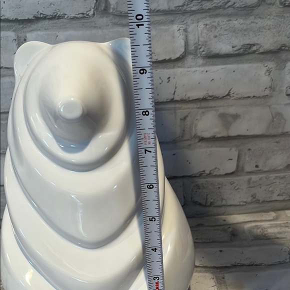 Sporvil Portugal White Ceramic Bear Sculpture 10 inch tall - Picture 7 of 8